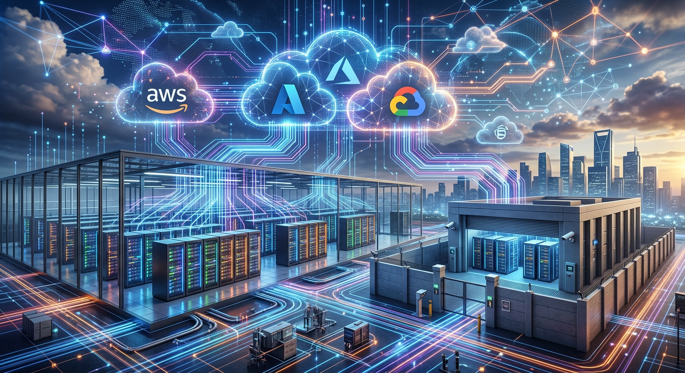 Imagem: Cloud Híbrida 2026: Estratégias de Integração e On-Premise
