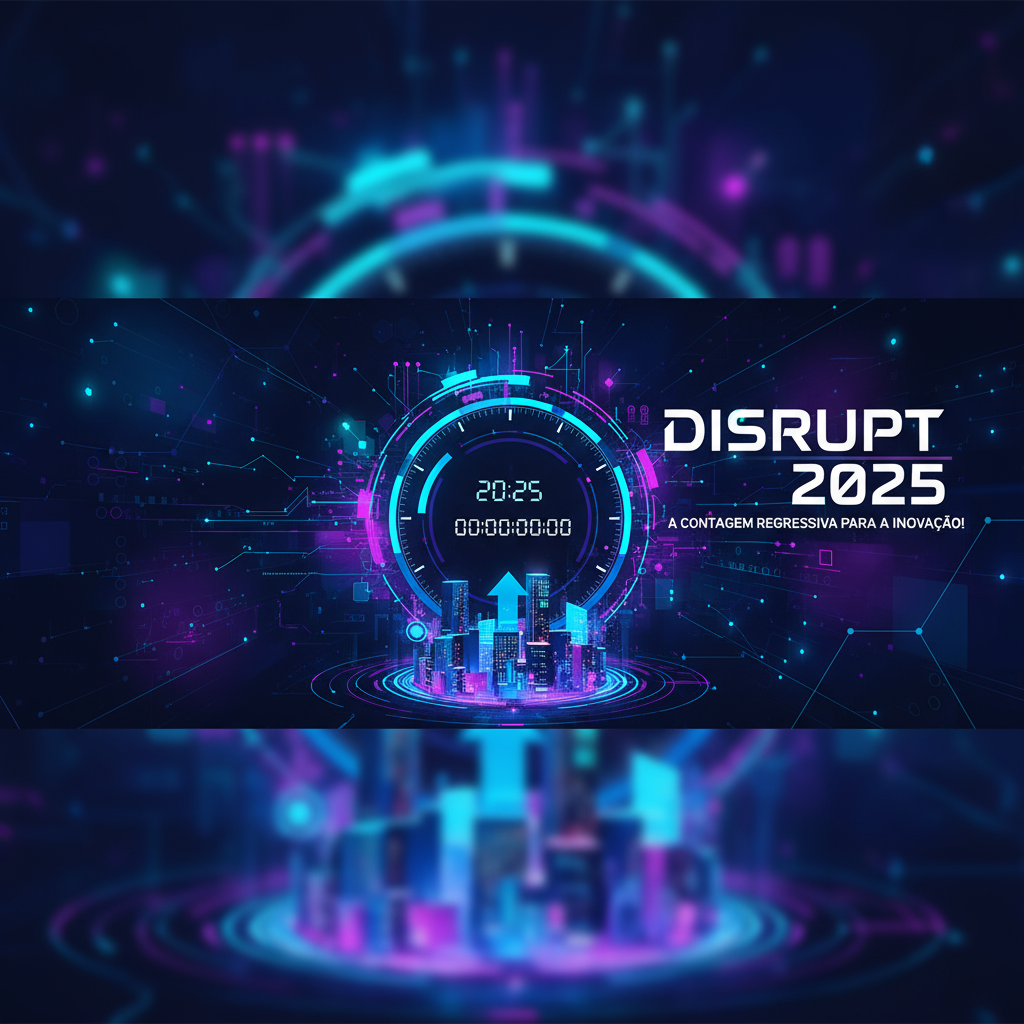 Imagem de destaque: Disrupt 2025: A contagem regressiva para a inovação!