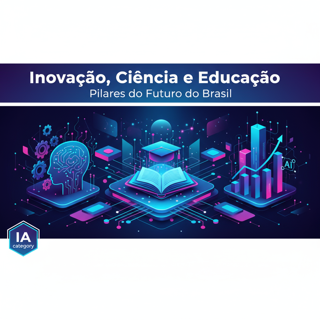Imagem de destaque: Inovação, Ciência e Educação: Pilares do Futuro do Brasil