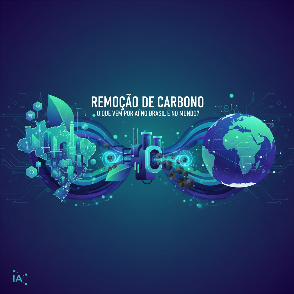 Imagem de destaque: Remoção de Carbono: O Que Vem Por Aí no Brasil e no Mundo?