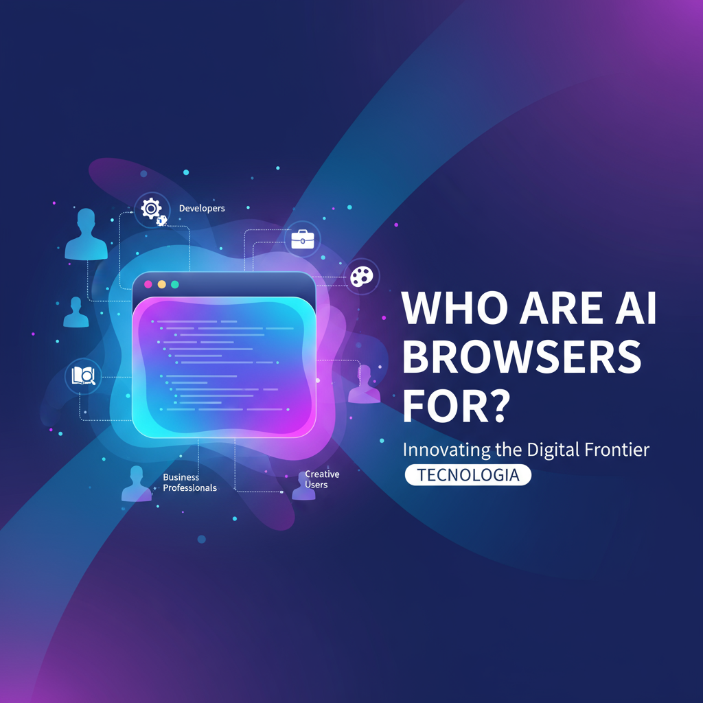Imagem de destaque: Who are AI browsers for?